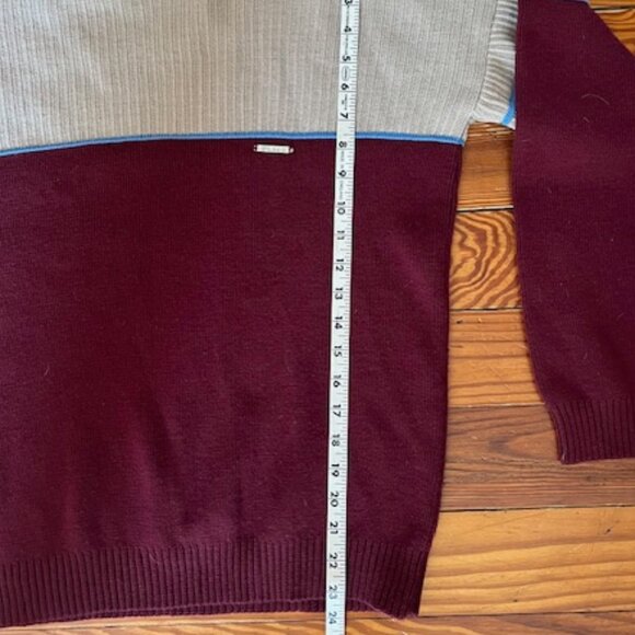 VIINTAGE Burton Snowboards Sweater 100% Pure Virgin Wool Pullover Men’s Size S - Picture 7 of 8